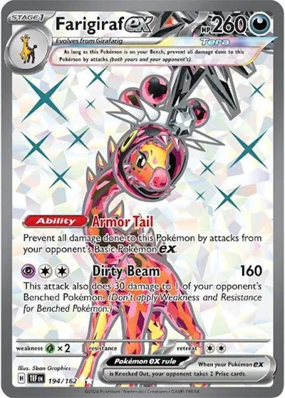 Farigiraf Ex Ultra Rare #194 - Temporal Forces