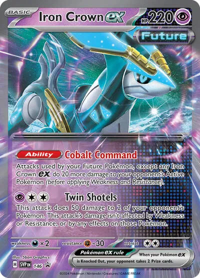 Iron Crown Ex Black Star Promo #146 - Scarlet & Violet