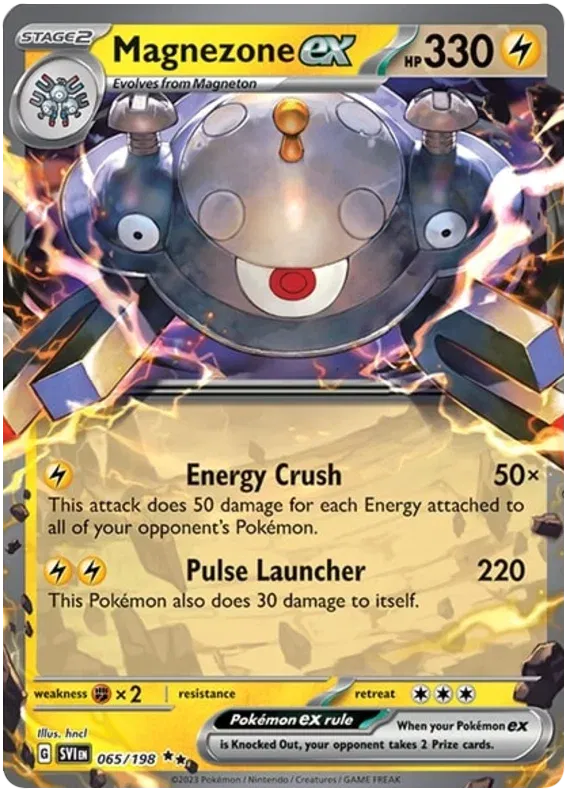 Magnezone Ex Double Rare # 65 - Scarlet & Violet
