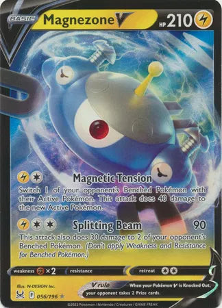 Magnezone V Ultra Rare # 56 - Lost Origin
