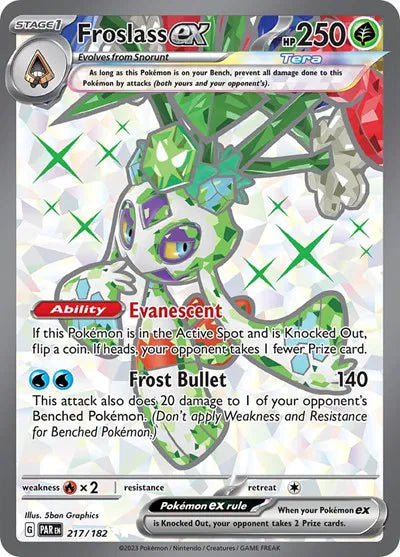 Froslass Ex Ultra Rare #217 - Paradox Rift