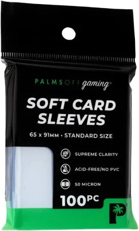 Soft Card Sleeves - Standard Size (100 PC)